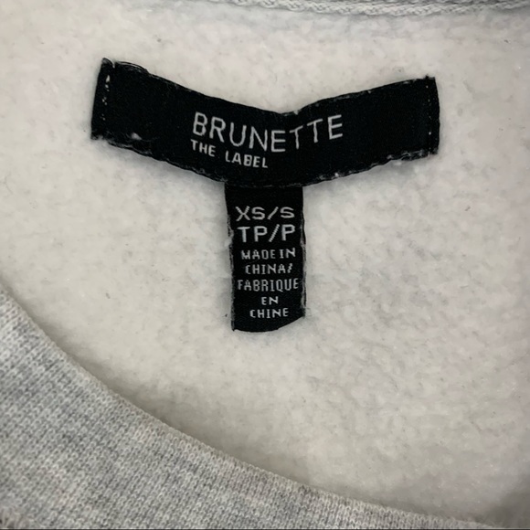 Brunette The Label Champagne Sweatshirt - Picture 7 of 9